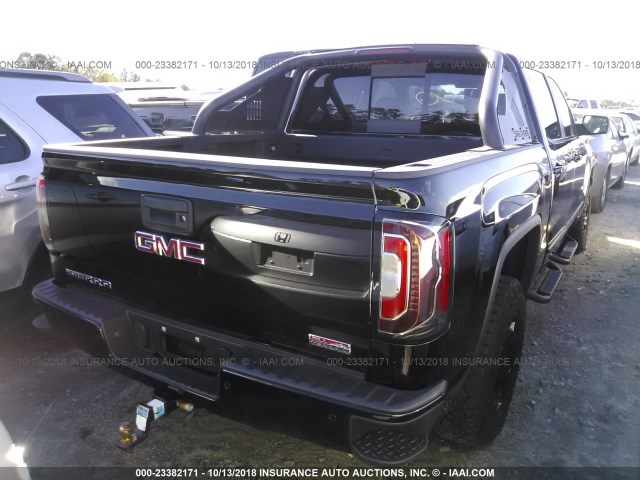 3GTU2NEC6GG339038 - 2016 GMC SIERRA K1500 SLT BLACK photo 4