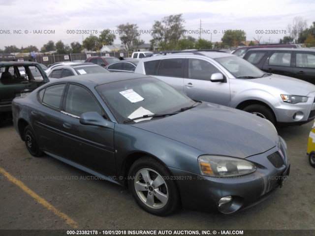 2G2WP552X61101187 - 2006 PONTIAC GRAND PRIX BLUE photo 1