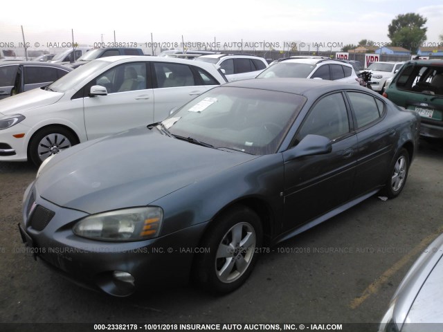 2G2WP552X61101187 - 2006 PONTIAC GRAND PRIX BLUE photo 2