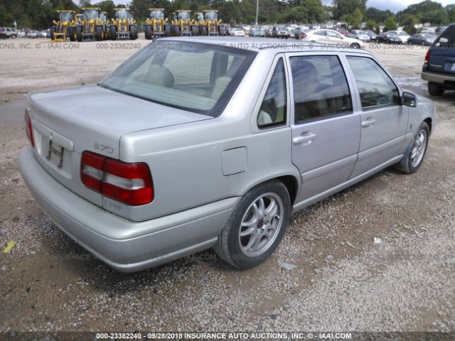 YV1LS56D0Y2653629 - 2000 VOLVO S70 GLT/SE SILVER photo 4