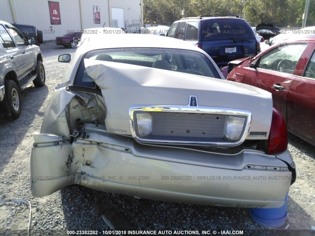 1LNHM82V27Y609595 - 2007 LINCOLN TOWN CAR SIGNATURE LIMITED TAN photo 6