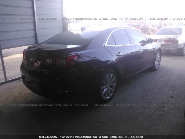 1G11E5SA8GF135736 - 2016 CHEVROLET MALIBU LIMITED LTZ Tünd qırmızı foto 4