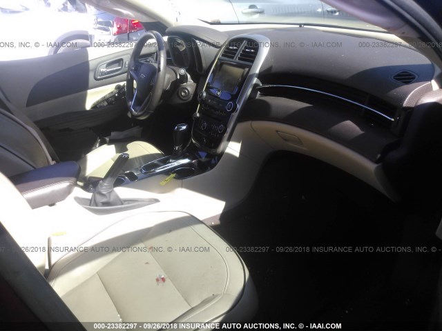 1G11E5SA8GF135736 - 2016 CHEVROLET MALIBU LIMITED LTZ Tünd qırmızı foto 5