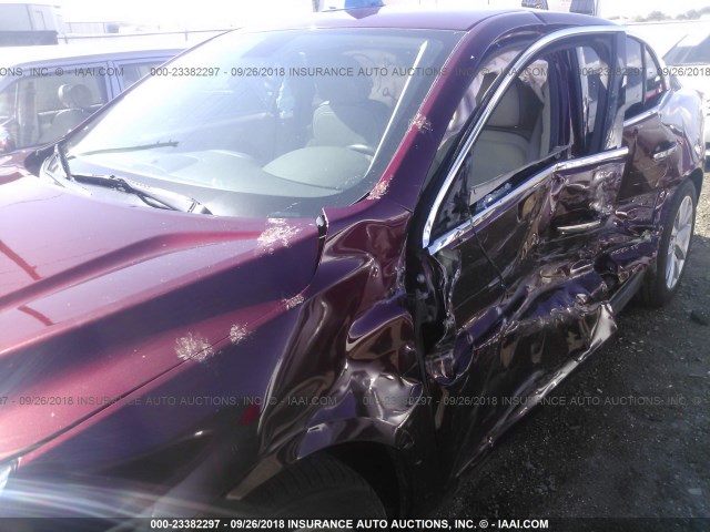 1G11E5SA8GF135736 - 2016 CHEVROLET MALIBU LIMITED LTZ Tünd qırmızı foto 6