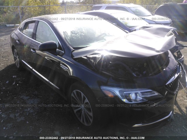 1G4ZP5SS0HU209916 - 2017 BUICK LACROSSE ESSENCE შავი ფოტო 1