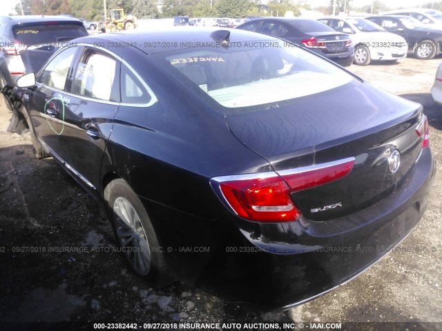 1G4ZP5SS0HU209916 - 2017 BUICK LACROSSE ESSENCE შავი ფოტო 3