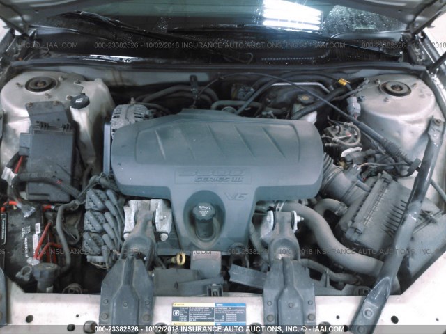 2G2WP552971189716 - 2007 PONTIAC GRAND PRIX SILVER photo 10