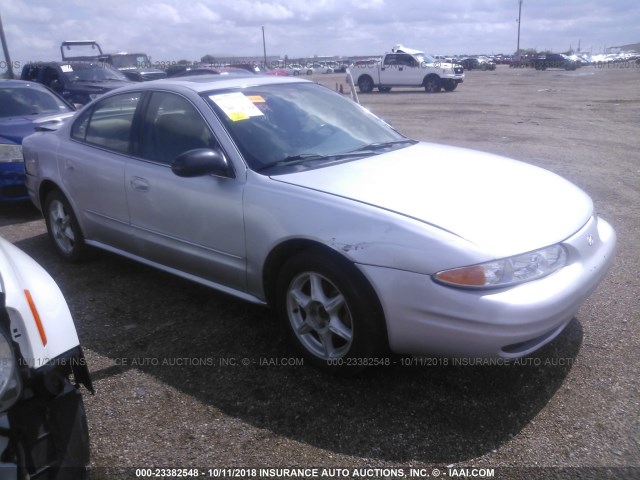 1G3NL52EX3C135993 - 2003 OLDSMOBILE ALERO GL 银色 照片 1
