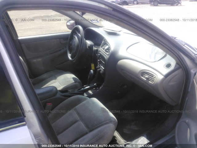 1G3NL52EX3C135993 - 2003 OLDSMOBILE ALERO GL 银色 照片 5