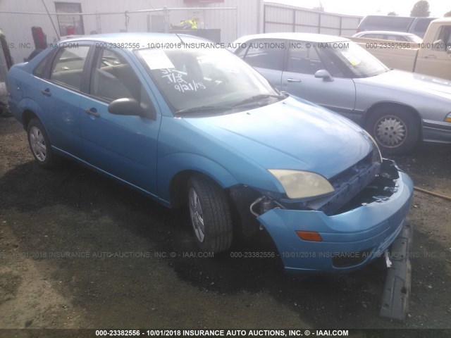 1FAHP34N97W118311 - 2007 FORD FOCUS ZX4/S/SE/SES 蓝色 照片 1