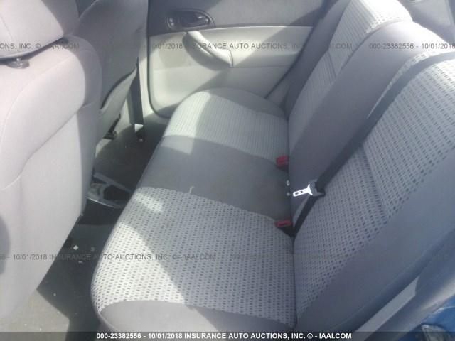 1FAHP34N97W118311 - 2007 FORD FOCUS ZX4/S/SE/SES 蓝色 照片 8
