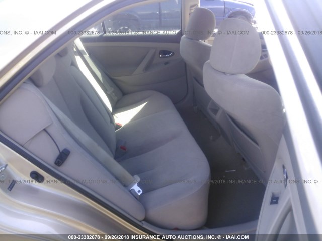 4T4BF3EK5AR020310 - 2010 TOYOTA CAMRY SE/LE/XLE 金色 照片 8