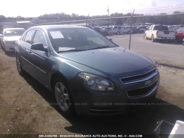 1G1ZG57B994224177 - 2009 CHEVROLET MALIBU LS TEAL photo 1