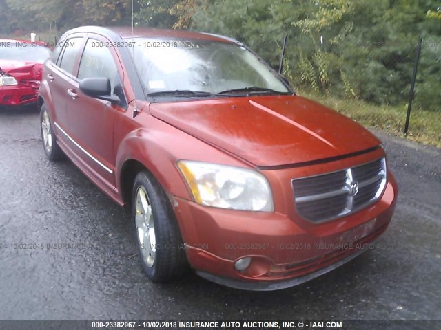 1B3HE78K57D185296 - 2007 DODGE CALIBER R/T ORANGE photo 1