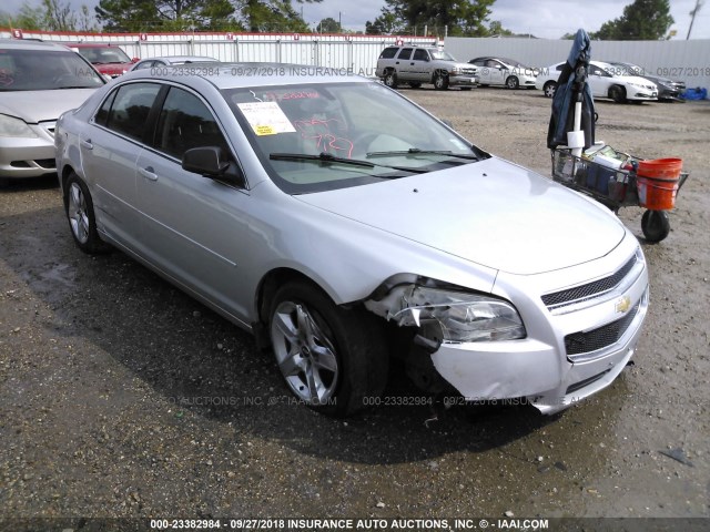1G1ZB5E09CF195324 - 2012 CHEVROLET MALIBU LS Gümüş foto 1