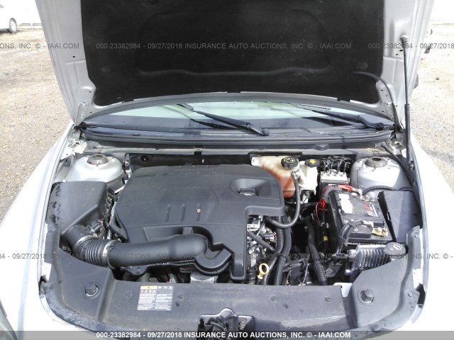 1G1ZB5E09CF195324 - 2012 CHEVROLET MALIBU LS Gümüş foto 10