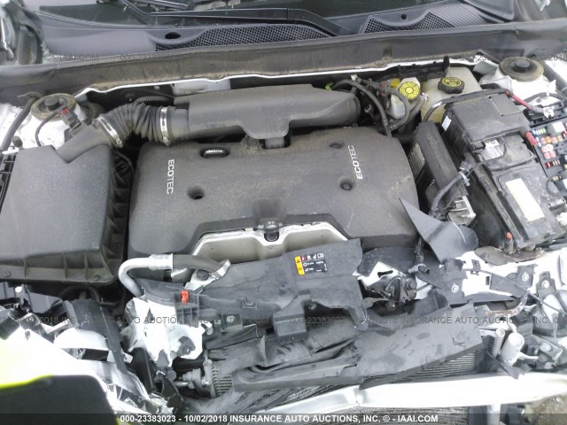 1G11C5SL5EF283606 - 2014 CHEVROLET MALIBU 1LT WHITE photo 10