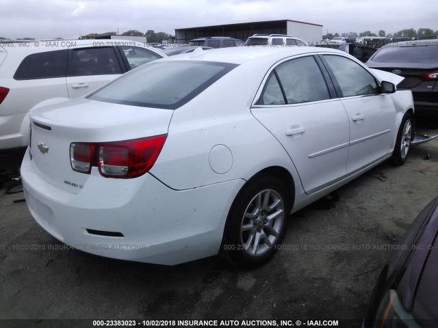 1G11C5SL5EF283606 - 2014 CHEVROLET MALIBU 1LT WHITE photo 4
