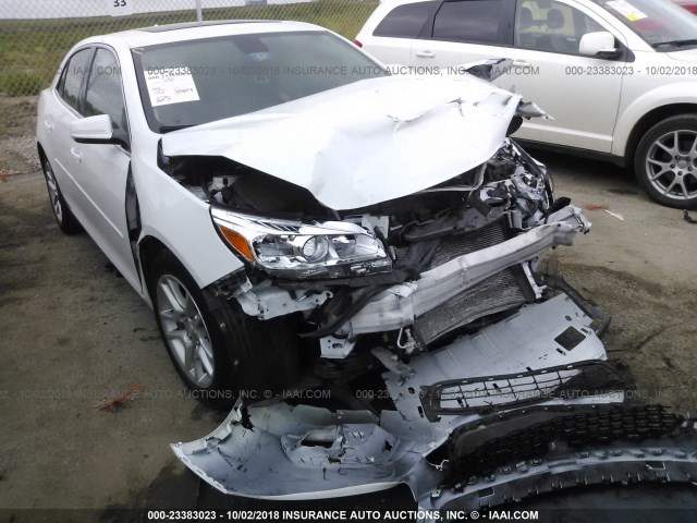 1G11C5SL5EF283606 - 2014 CHEVROLET MALIBU 1LT WHITE photo 6