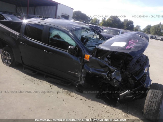 1GCPTDE13H1246853 - 2017 CHEVROLET COLORADO Z71 GRAY photo 1