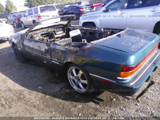 1C3EU453XSF580690 - 1995 CHRYSLER LEBARON GTC 绿色 照片 3