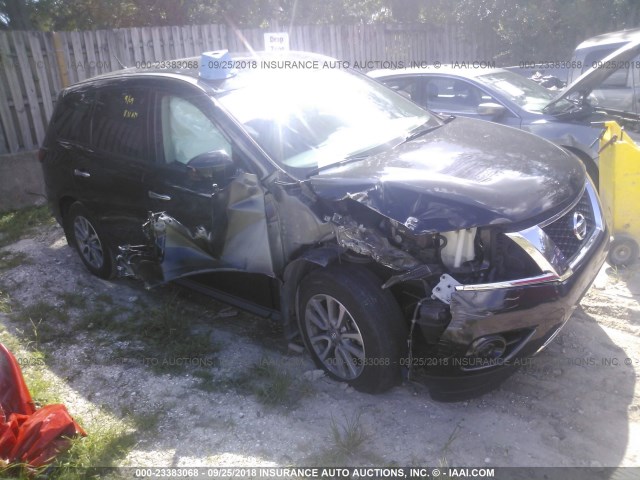 5N1AR2MN0DC677951 - 2013 NISSAN PATHFINDER S/SV/SL/PLATINUM BLACK photo 1