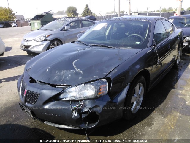 2G2WP552381181905 - 2008 PONTIAC GRAND PRIX GRAY photo 2