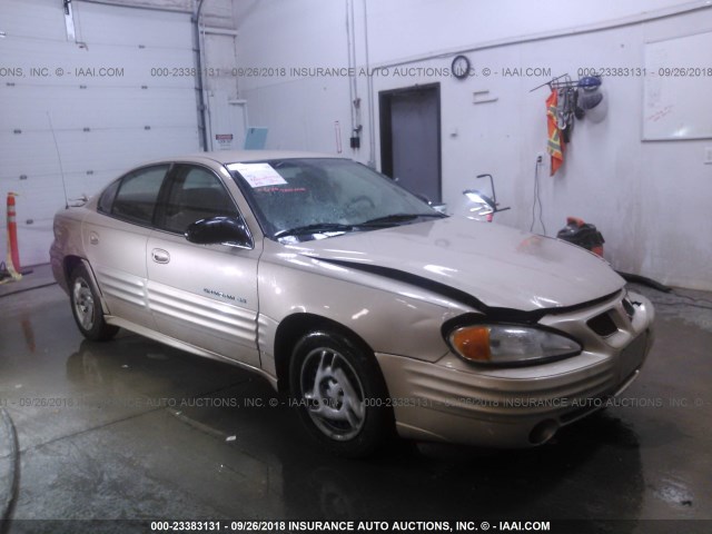 1G2NE52F22C125111 - 2002 PONTIAC GRAND AM SE GOLD photo 1