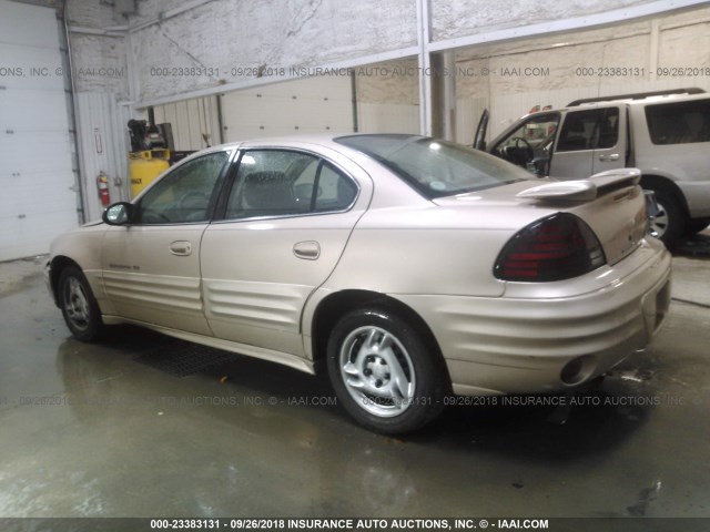 1G2NE52F22C125111 - 2002 PONTIAC GRAND AM SE GOLD photo 3