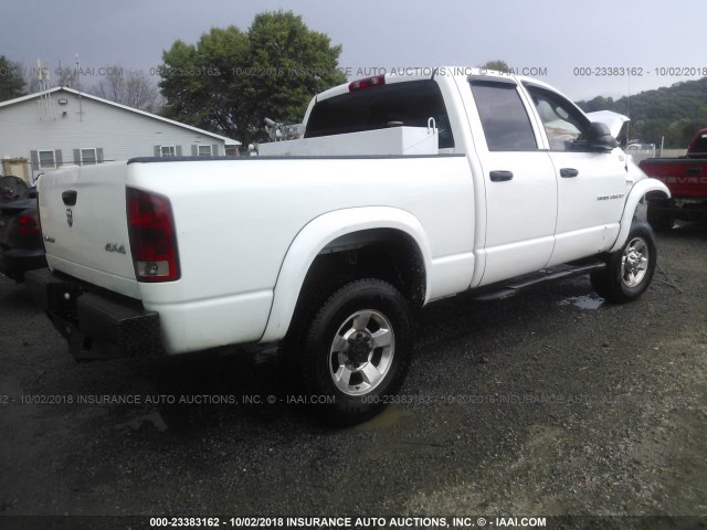 1D7KS28D06J200293 - 2006 DODGE RAM 2500 ST/SLT 白色 照片 4