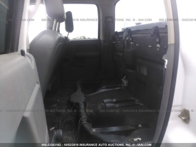 1D7KS28D06J200293 - 2006 DODGE RAM 2500 ST/SLT 白色 照片 8