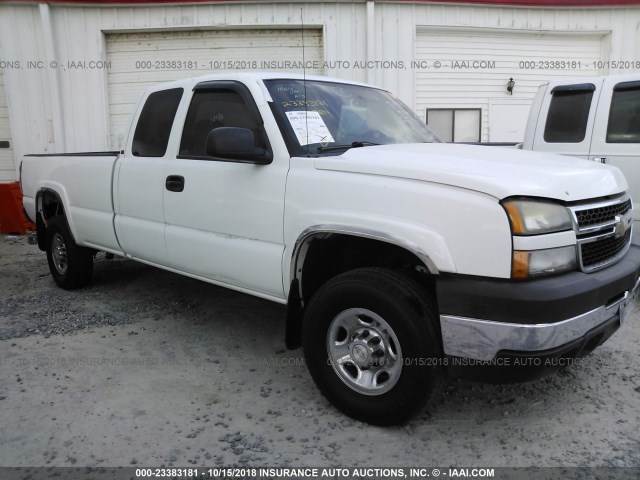 1GCHC29G17E166059 - 2007 CHEVROLET SILVERADO C2500 HEAVY DUTY WHITE photo 1