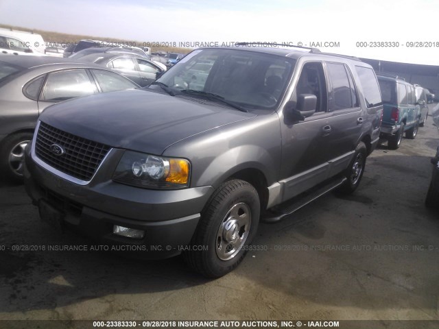 1FMFU16L74LB46479 - 2004 FORD EXPEDITION XLT GRAY photo 2