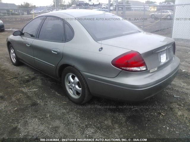 1FAFP55S24G173759 - 2004 FORD TAURUS SES BEIGE photo 3