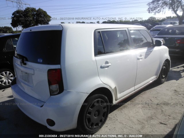 JTLZE4FE3C1142297 - 2012 TOYOTA SCION XB Blanco foto 4