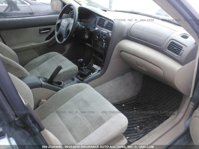 4S3BH675216610745 - 2001 SUBARU LEGACY OUTBACK AWP 绿色 照片 5