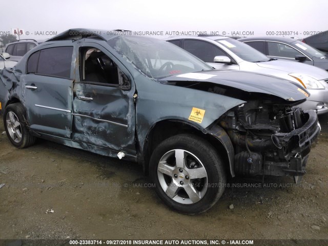 1G1AD5F56A7117849 - 2010 CHEVROLET COBALT 1LT GRAY photo 6