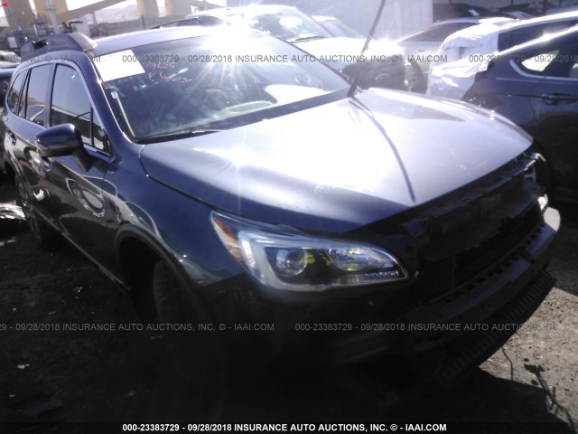 4S4BSANC6G3301212 - 2016 SUBARU OUTBACK 2.5I LIMITED Navy photo 1