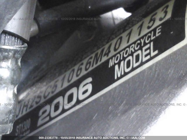 JH2SC51066M401153 - 2006 HONDA ST1300 BLACK photo 10