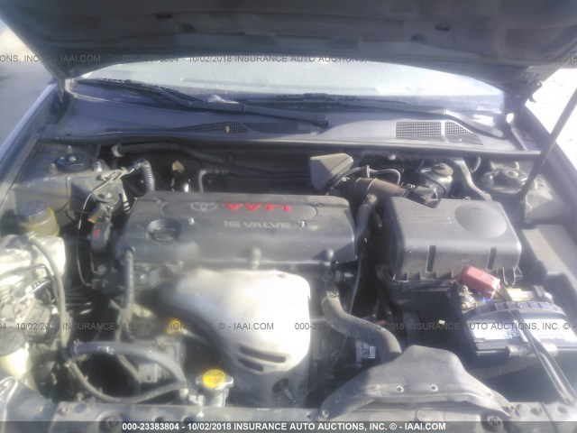 4T1BE32K03U692408 - 2003 TOYOTA CAMRY LE/XLE/SE GREEN photo 10