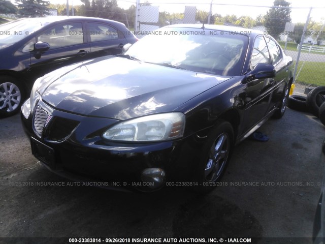 2G2WR524341143374 - 2004 PONTIAC GRAND PRIX GTP BLACK photo 2