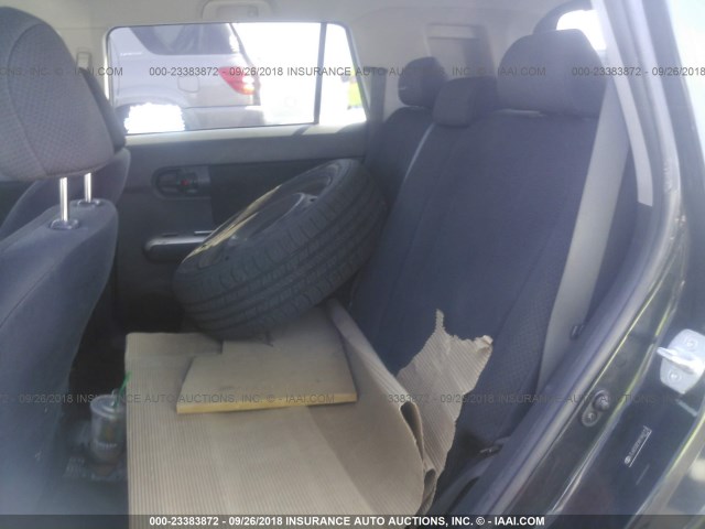 JTLKE50E581060112 - 2008 TOYOTA SCION XB Қара фото 8