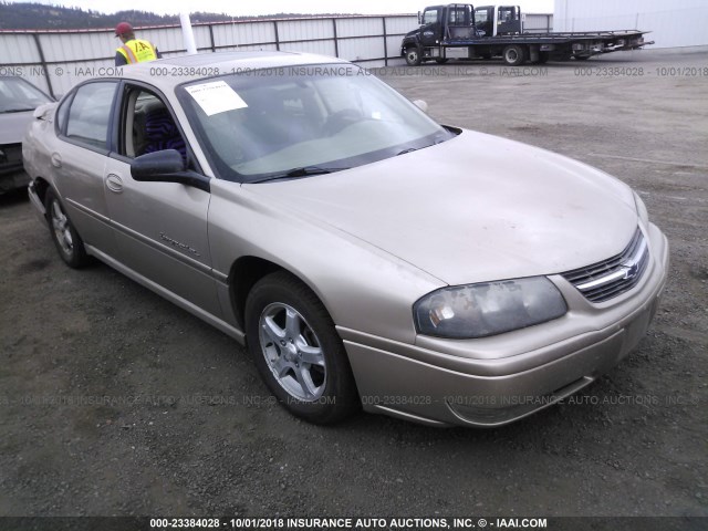 2G1WH52K249446685 - 2004 CHEVROLET IMPALA LS GOLD photo 1