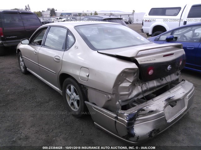 2G1WH52K249446685 - 2004 CHEVROLET IMPALA LS GOLD photo 3