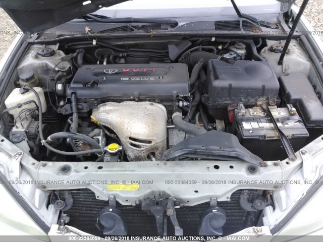 4T1BE32K22U507774 - 2002 TOYOTA CAMRY LE/XLE/SE Күміс фото 10