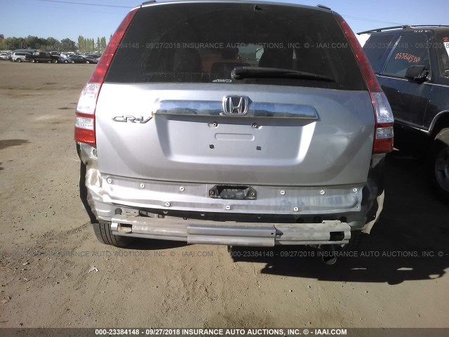 JHLRE48708C058849 - 2008 HONDA CR-V EXL SILVER photo 6