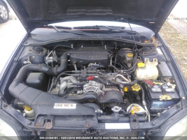 4S3BH675827612091 - 2002 SUBARU LEGACY OUTBACK AWP 蓝色 照片 10