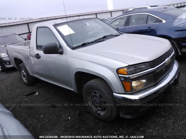 1GCCS149078202452 - 2007 CHEVROLET COLORADO SILVER photo 1