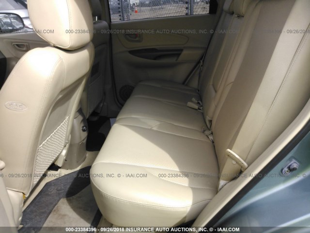 KM8JN12D06U266630 - 2006 HYUNDAI TUCSON GLS/LIMITED 浅蓝色 照片 8