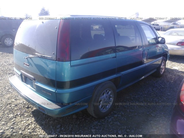 1GHDU06L7RT304102 - 1994 OLDSMOBILE SILHOUETTE BLUE photo 4